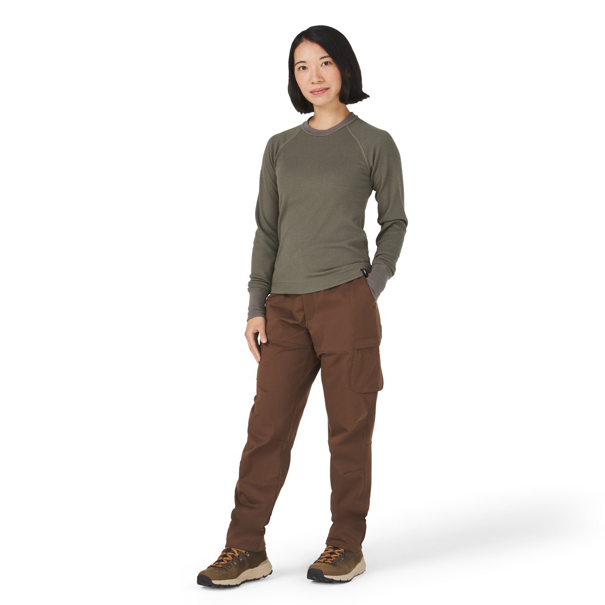 Santiam Waffle LS Tee Dusty Olive / Danner Best Price