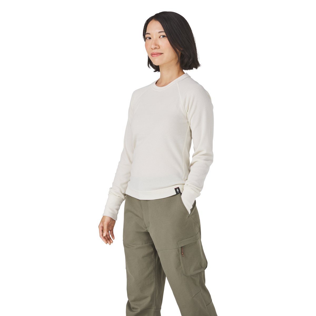 Santiam Waffle LS Tee Turtledove / Danner Recommended
