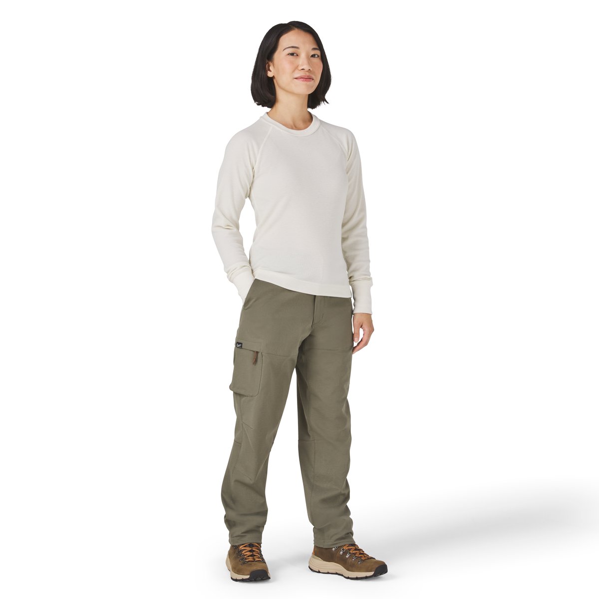 Santiam Waffle LS Tee Turtledove / Danner Recommended