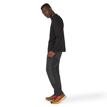 Santiam Waffle LS Tee Black / Danner New