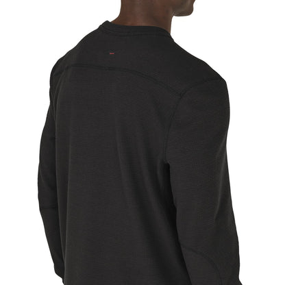 Santiam Waffle LS Tee Black / Danner New
