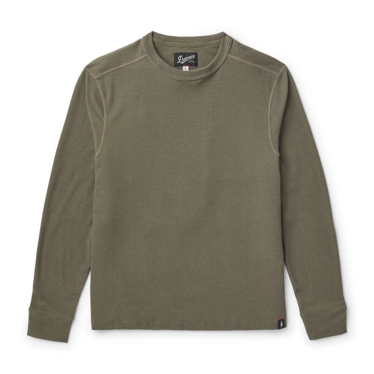 Santiam Waffle LS Tee Dusty Olive / Danner Sale