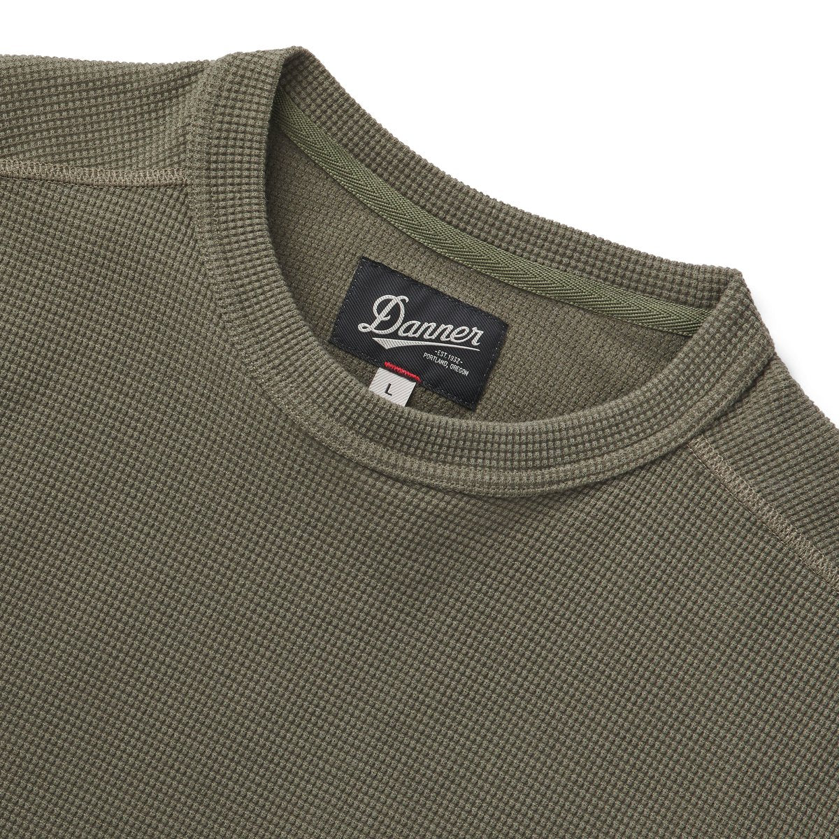 Santiam Waffle LS Tee Dusty Olive / Danner Sale