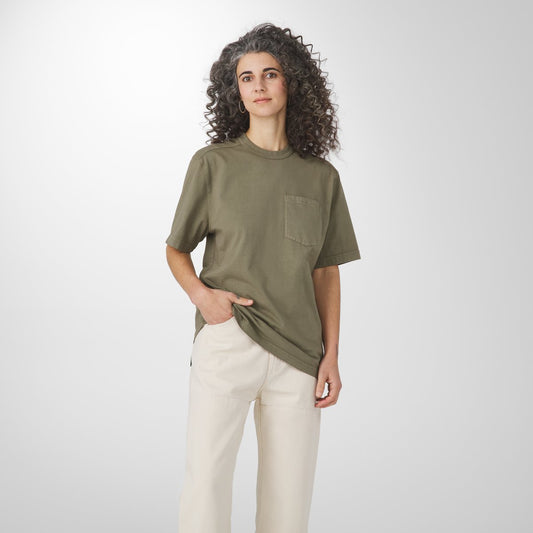 Heavyweight Pocket Tee Dusty Olive / Danner Classic