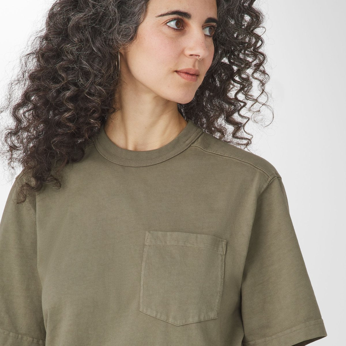 Heavyweight Pocket Tee Dusty Olive / Danner Classic