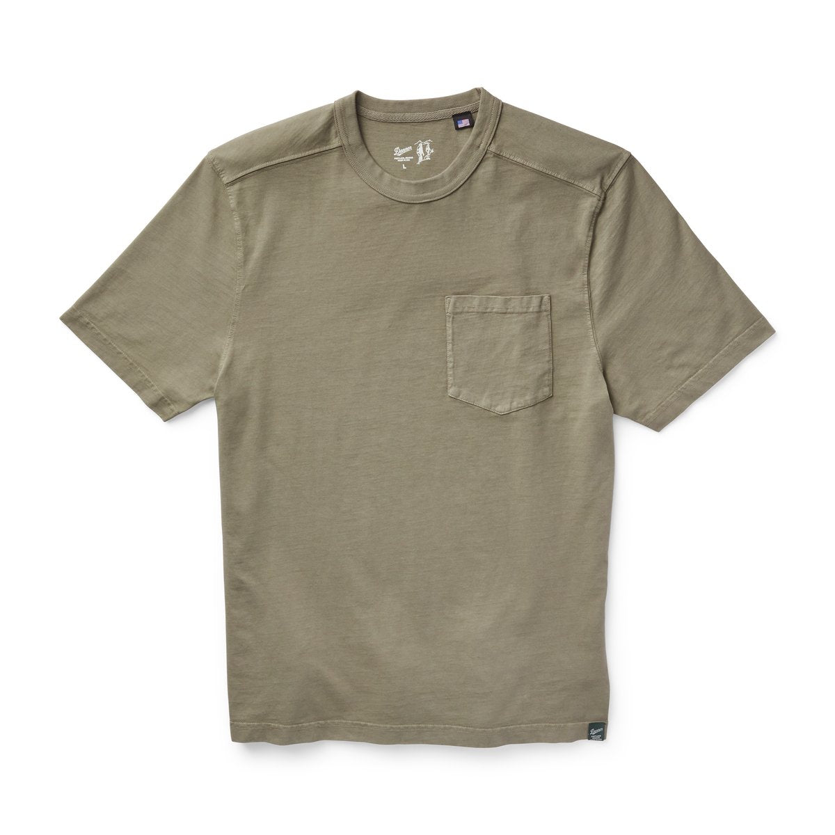 Heavyweight Pocket Tee Dusty Olive / Danner Classic