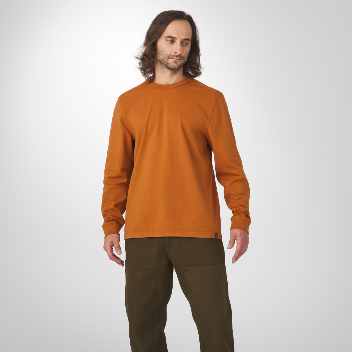 Heavyweight Long Sleeve Tee Glazed Ginger / Danner Latest