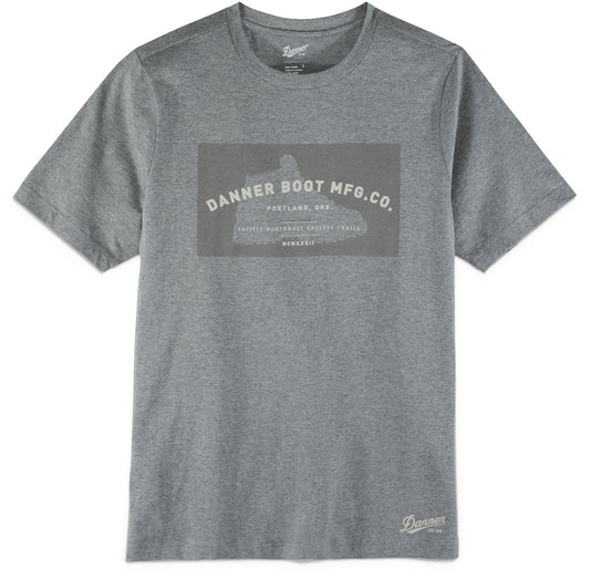 License Plate Tee Heather Gray / Danner Signature