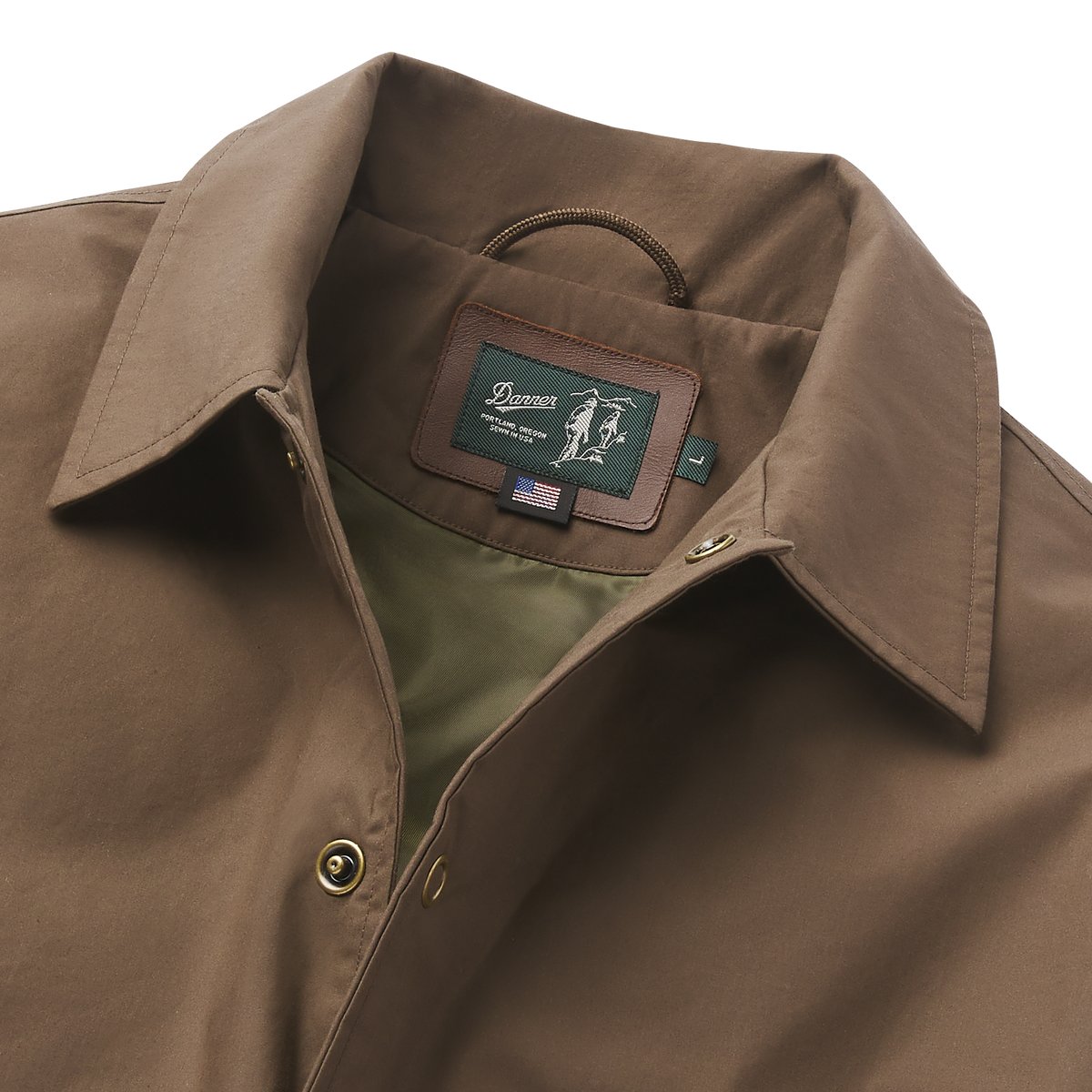Waxed Primaloft® Coaches Jacket Brown / Danner New