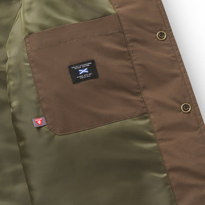 Waxed Primaloft® Coaches Jacket Brown / Danner New