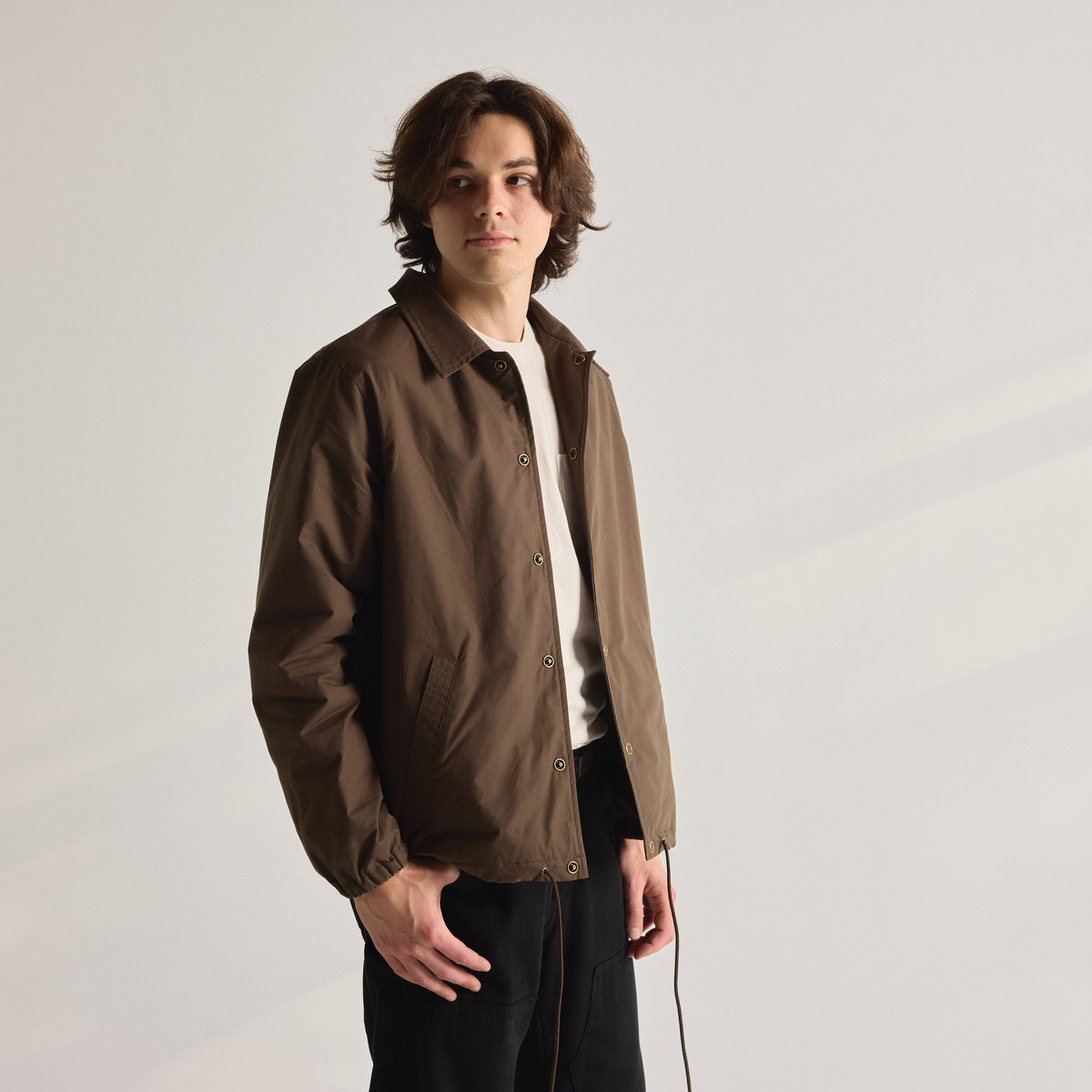 Waxed Primaloft® Coaches Jacket Brown / Danner New