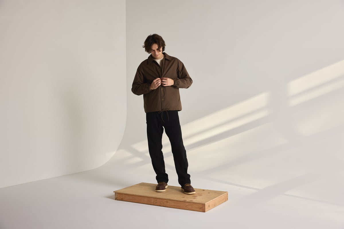 Waxed Primaloft® Coaches Jacket Brown / Danner New
