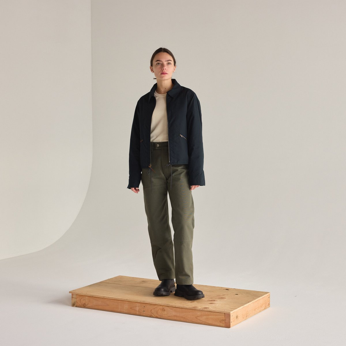 Waxed Primaloft® Coaches Jacket Navy / Danner New