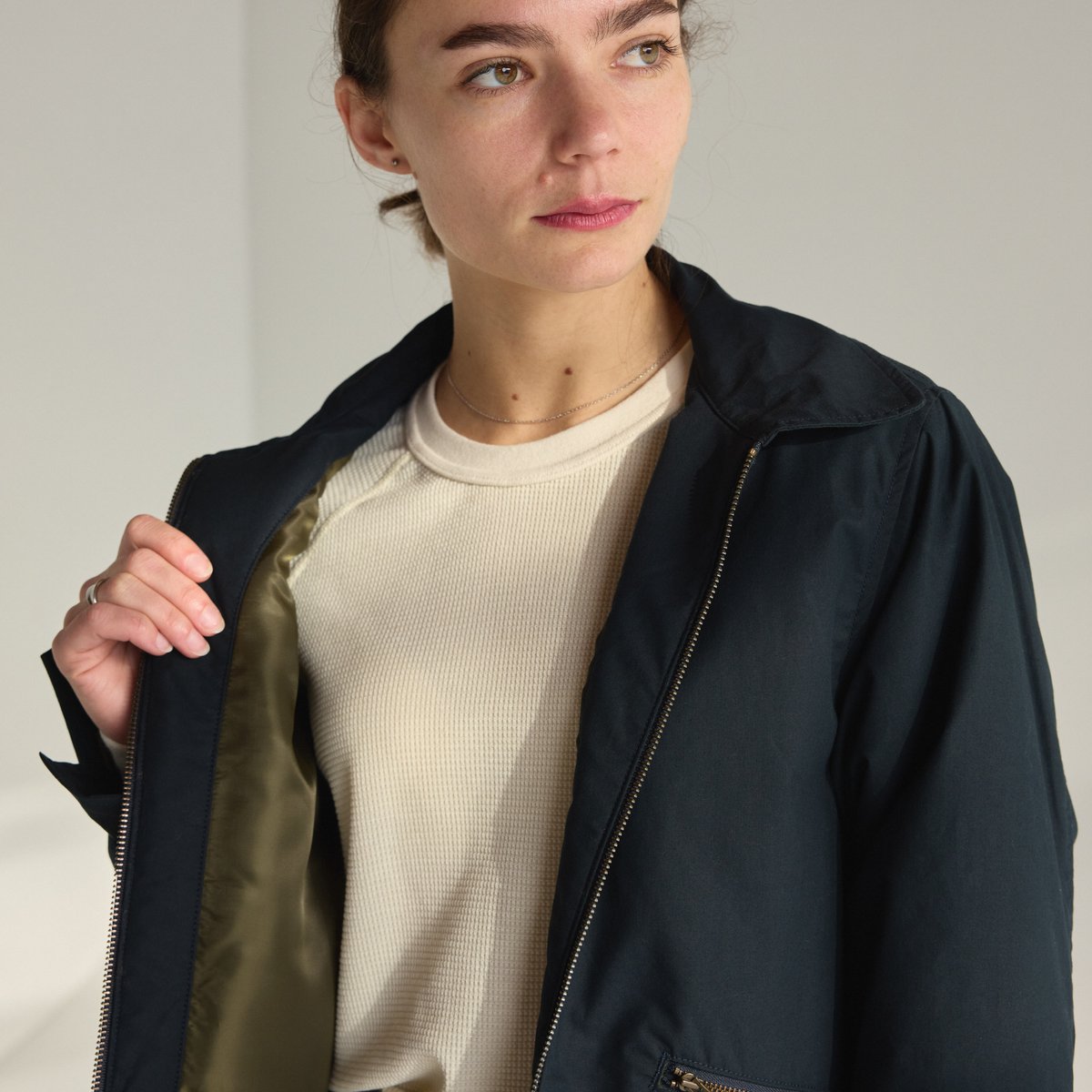 Waxed Primaloft® Coaches Jacket Navy / Danner New