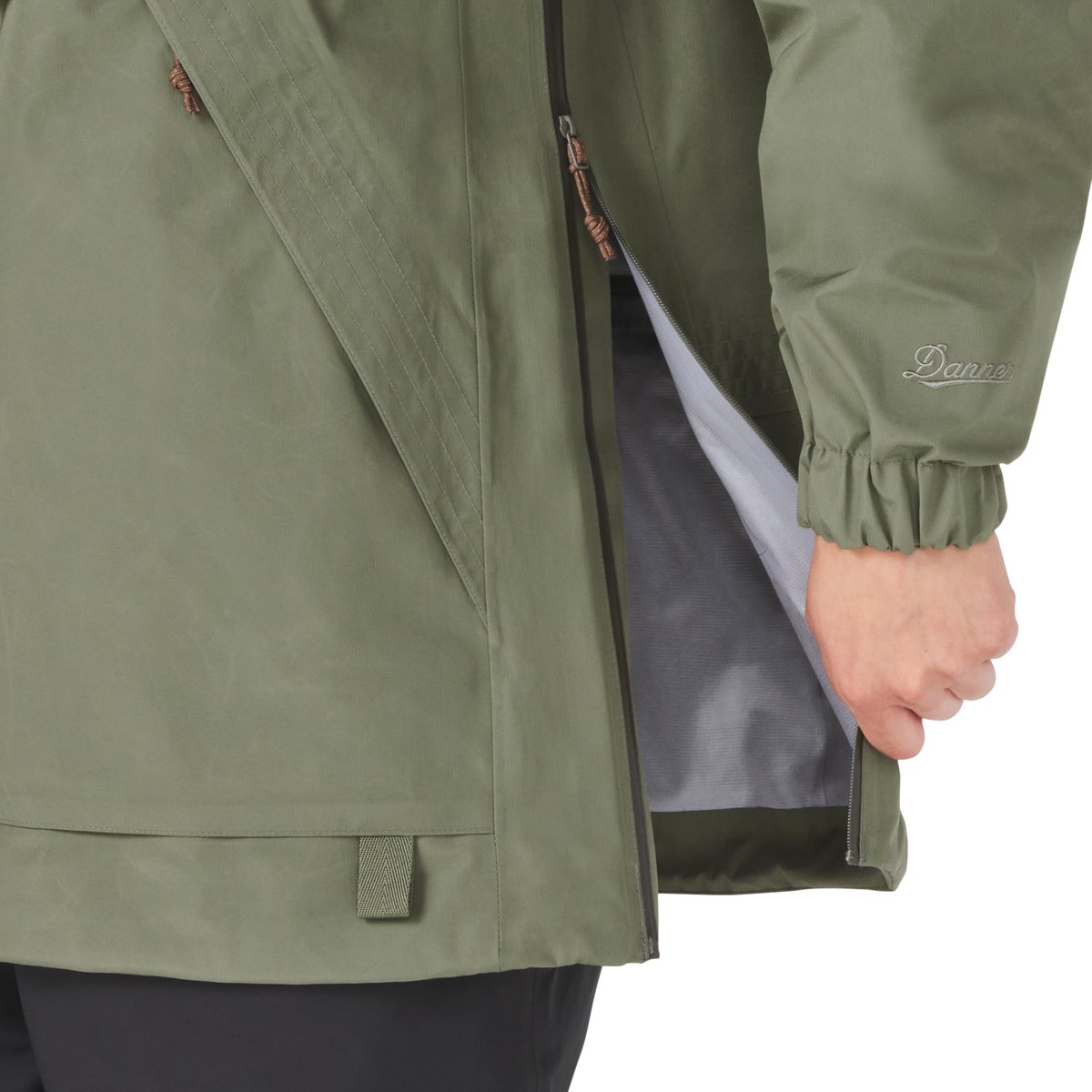 Cascade Crest Packable GTX Jacket Dusty Olive / Danner Trending