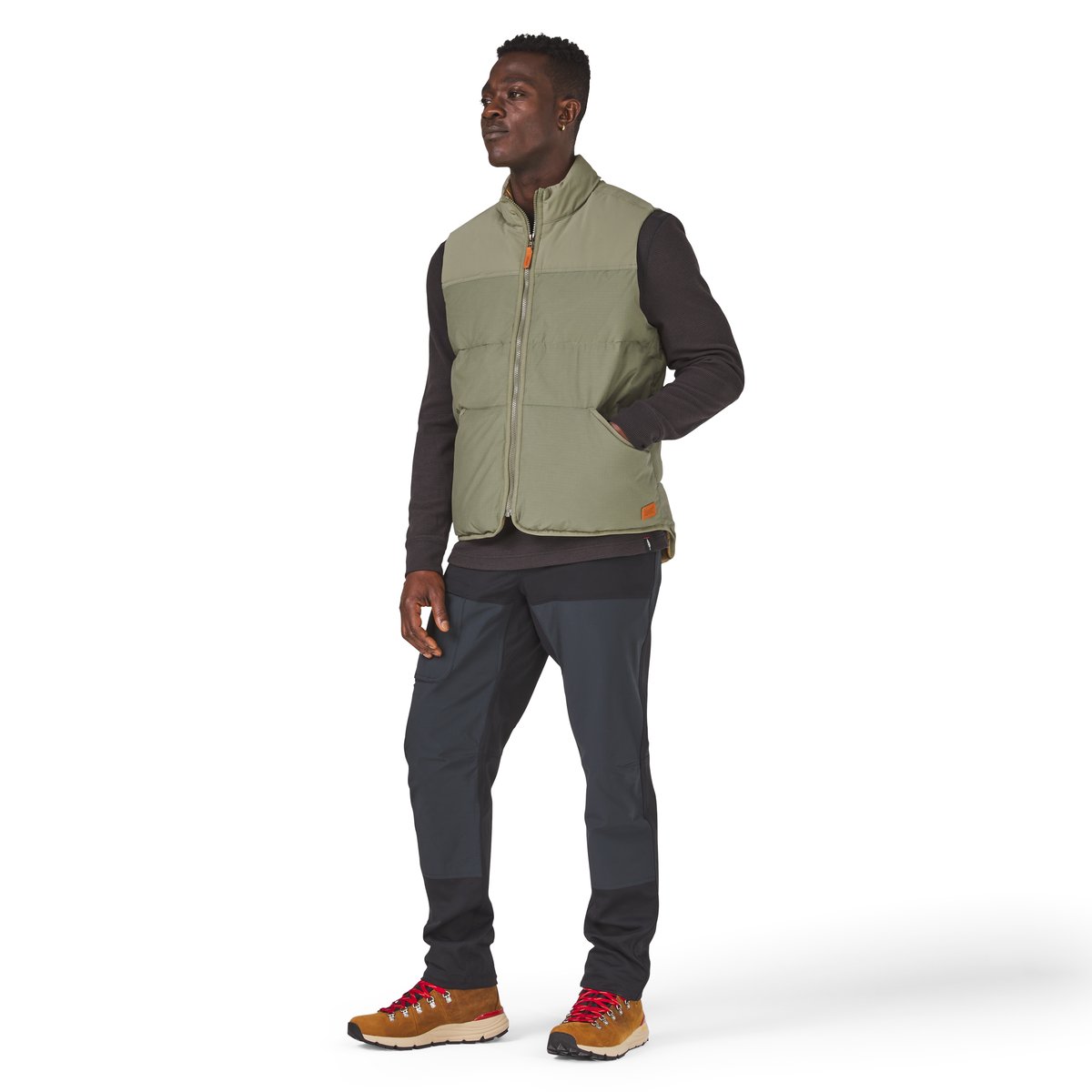 Zigzag Down Vest Dusty Olive / Danner Recommended