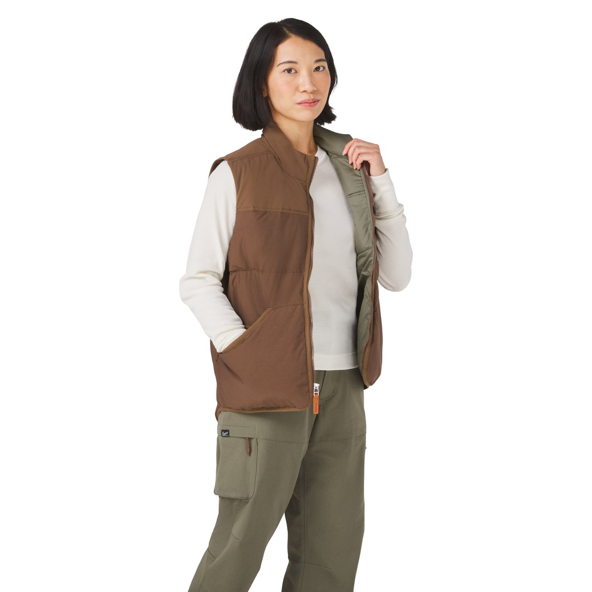 Zigzag Down Vest Dark Earth / Danner Everyday
