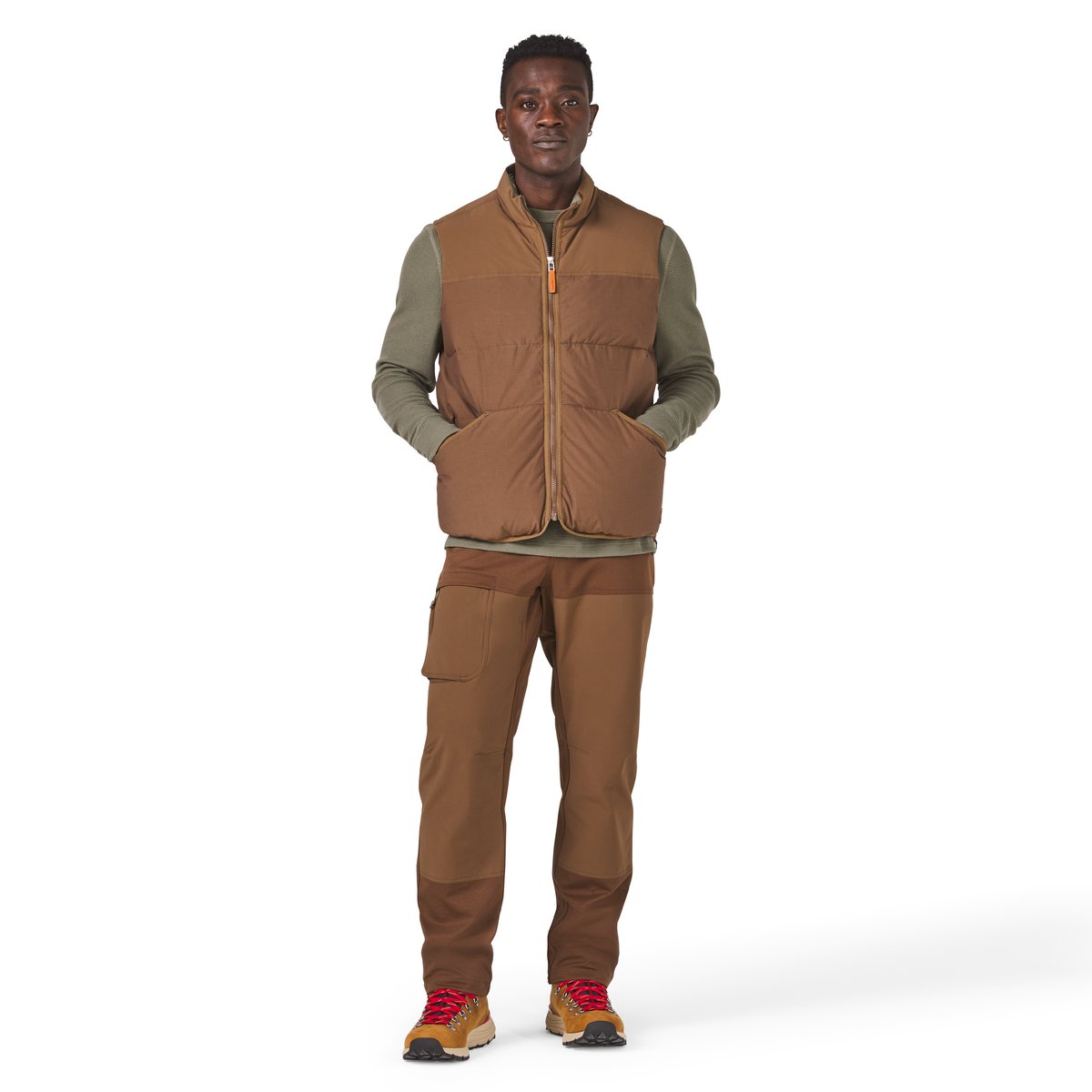 Zigzag Down Vest Dark Earth / Danner Everyday
