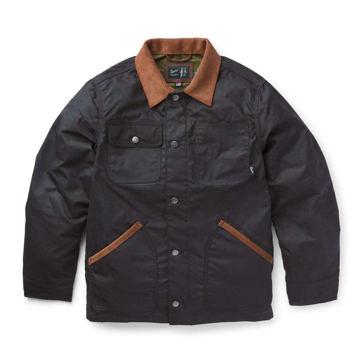 Shipyard Waxed Canvas Jacket  Black/Bison / Danner Customer Favorite