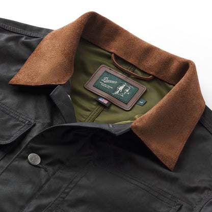 Shipyard Waxed Canvas Jacket  Black/Bison / Danner Customer Favorite