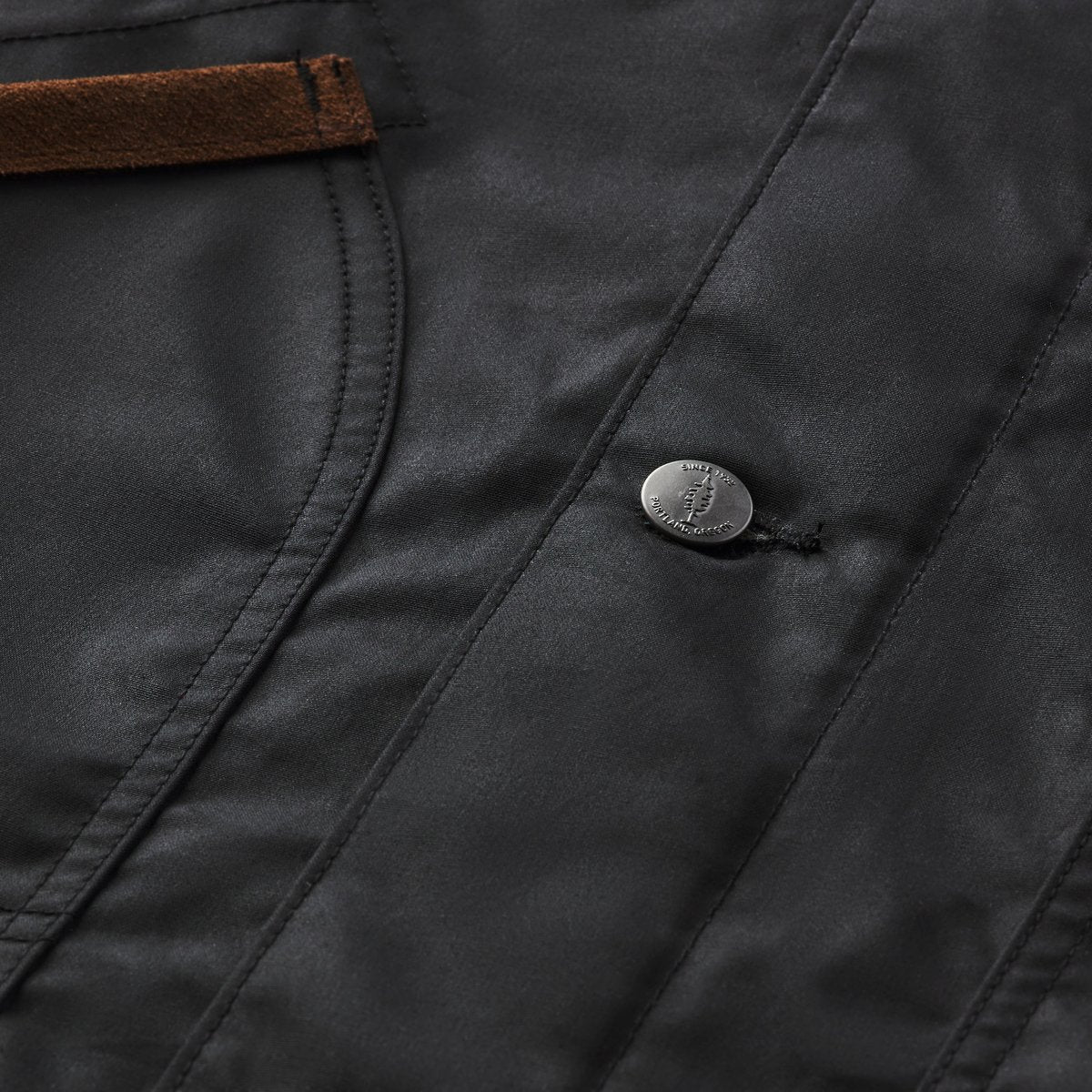 Shipyard Waxed Canvas Jacket  Black/Bison / Danner Customer Favorite