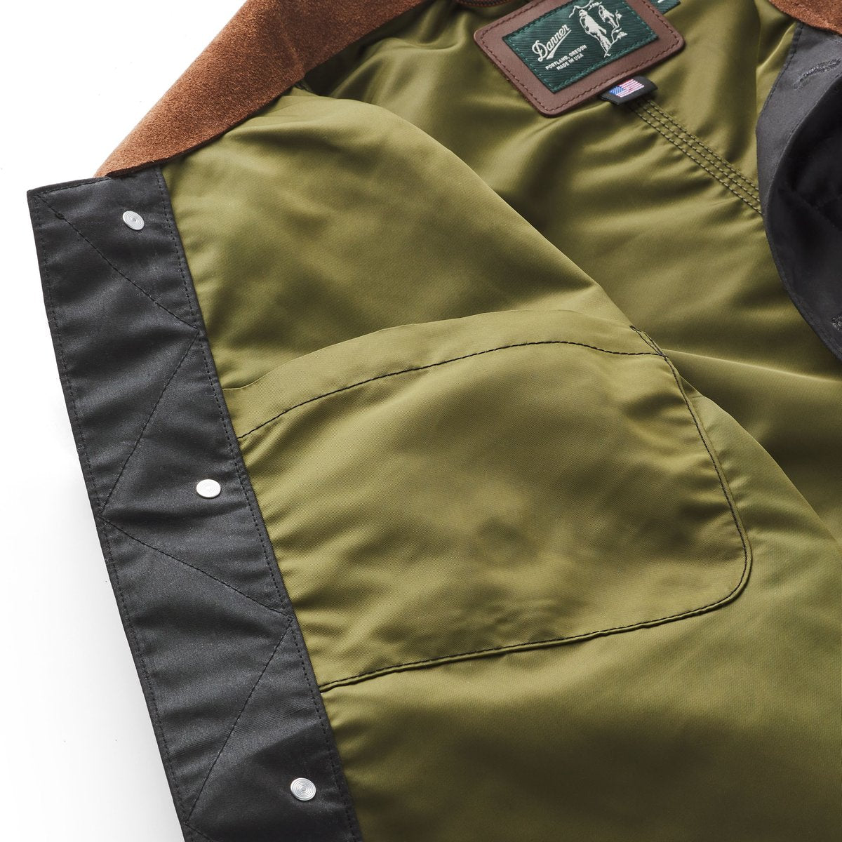 Shipyard Waxed Canvas Jacket  Black/Bison / Danner Customer Favorite