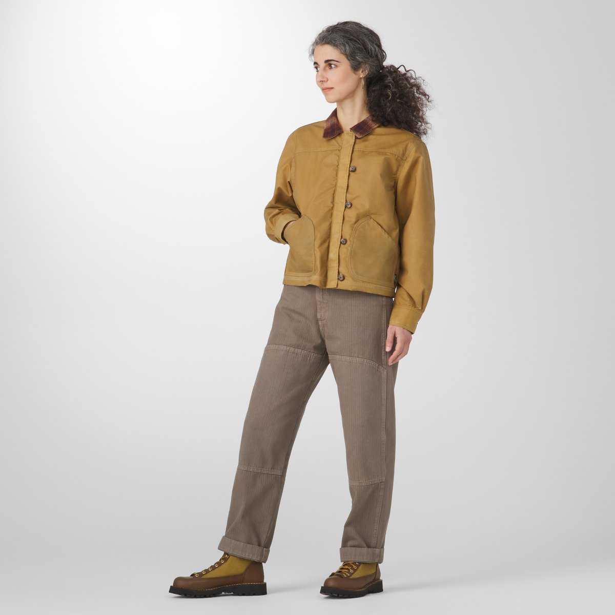 Maywood Waxed Canvas Jacket  Tan/Espresso / Danner Signature