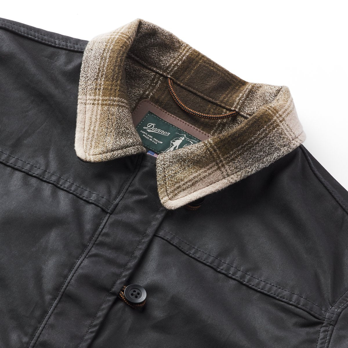 Maywood Waxed Canvas Jacket  Black/Earth / Danner Great Value
