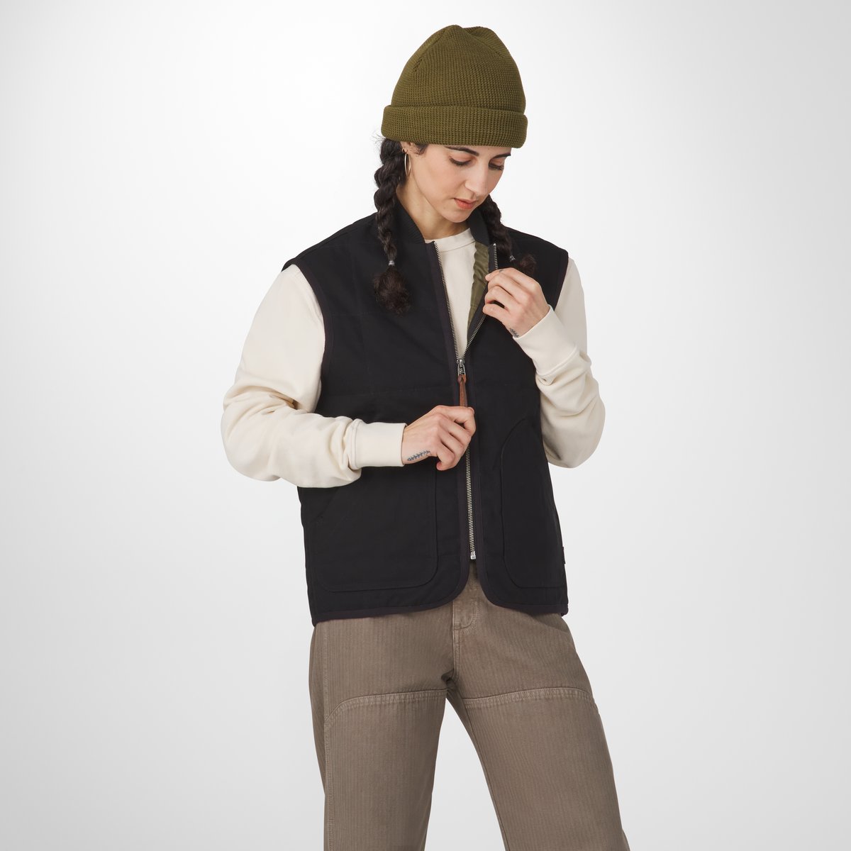 Oxbow Primaloft Vest  Black/Olive / Danner Best Seller