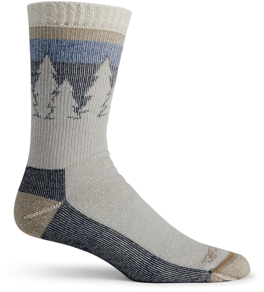 Evergreen Socks Midweight Crew - Graphite / Danner Quality