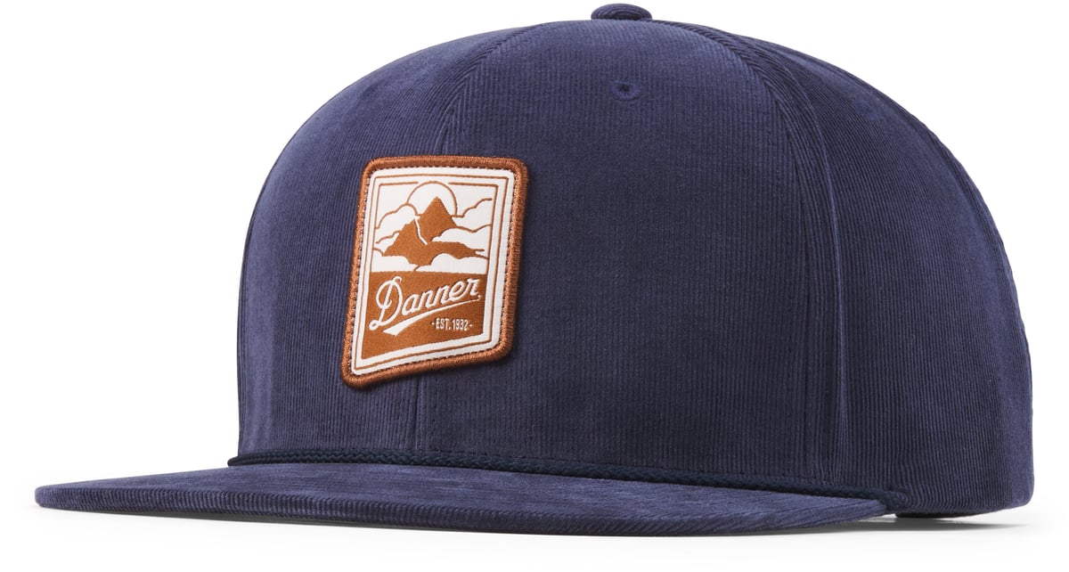 Hidden Peak Corduroy Cap Navy / Danner Popular