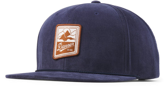 Hidden Peak Corduroy Cap Navy / Danner Popular