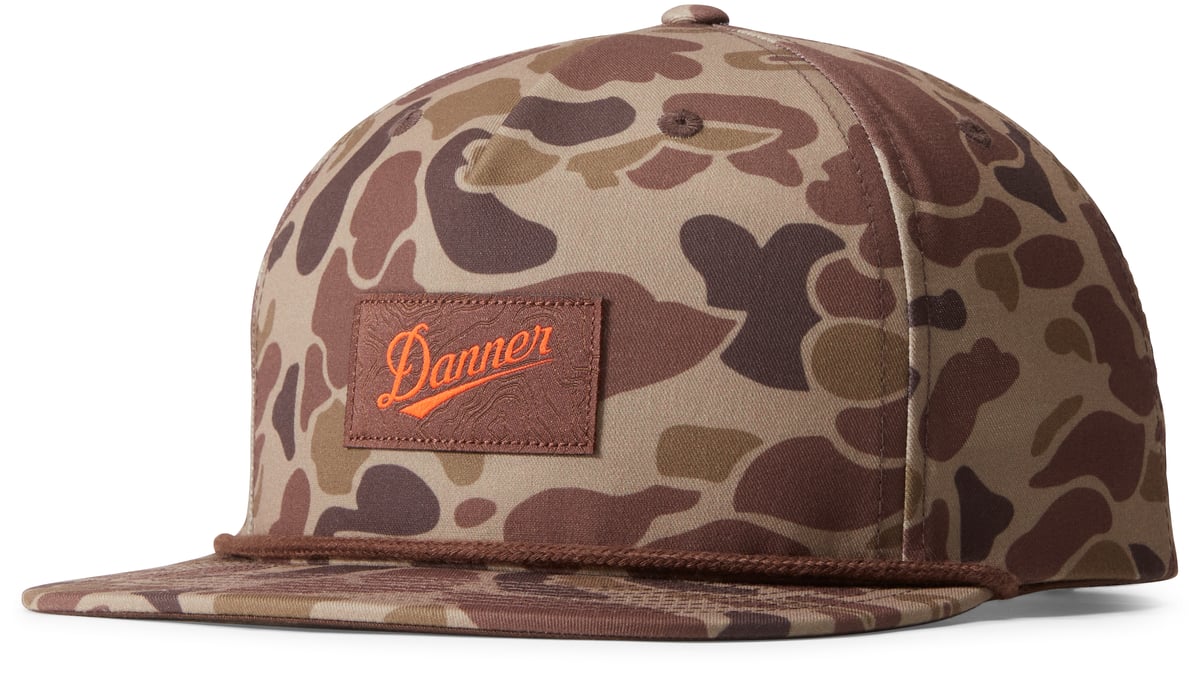 Duck Camo Cap Brown / Danner Top Pick