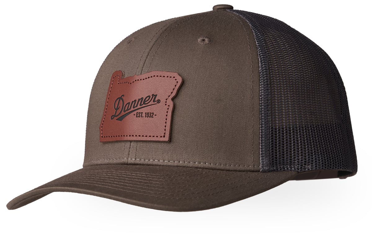 Oregon Patch Trucker Cap Green/Brown / Danner Special Offer