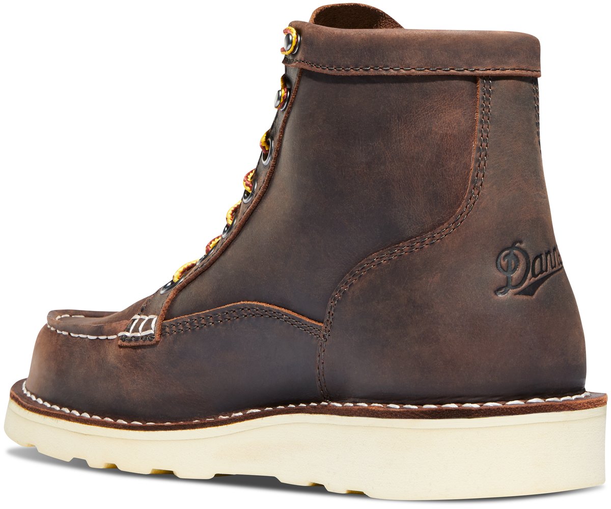 Bull Run Moc Toe 6" Brown Steel Toe / Danner Hot Sale