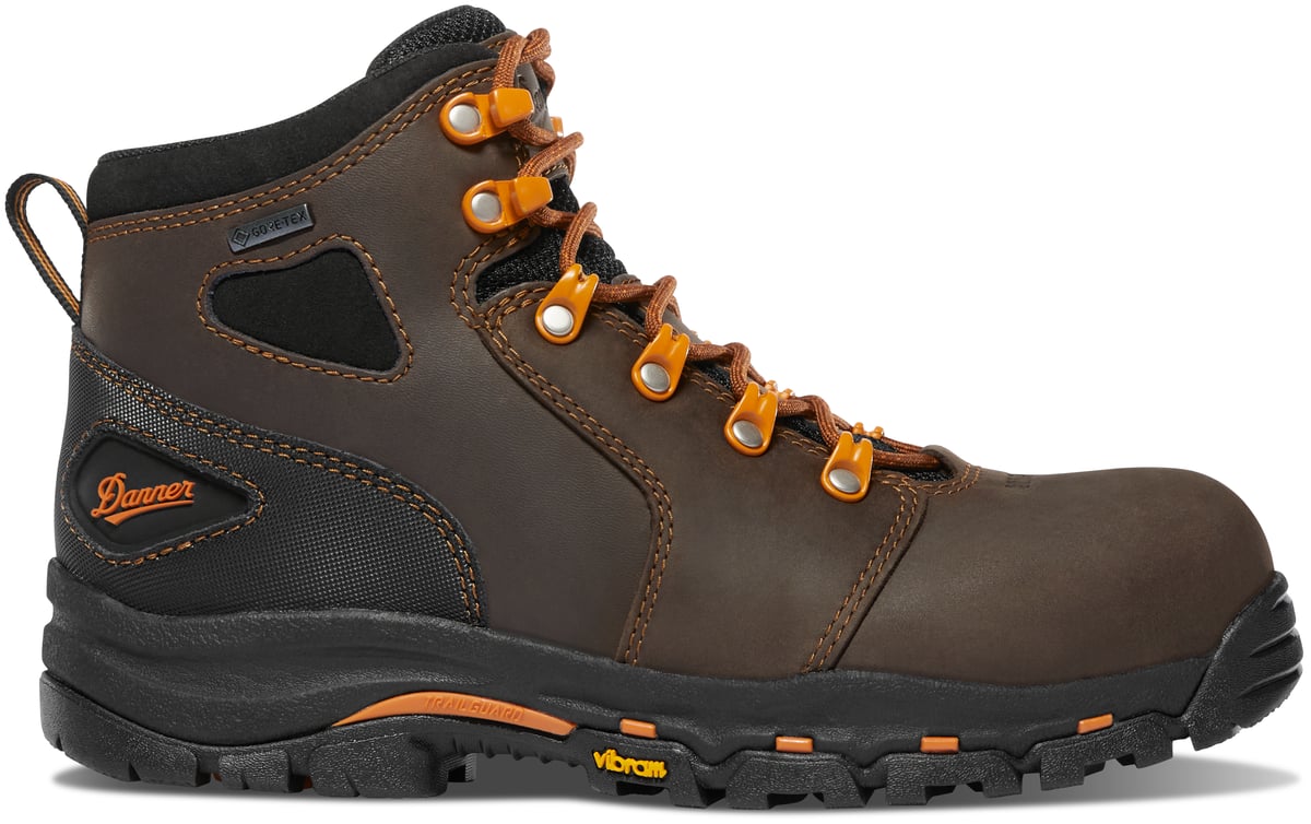 Vicious 4" Brown/Orange Composite Toe (NMT) / Danner Recommended