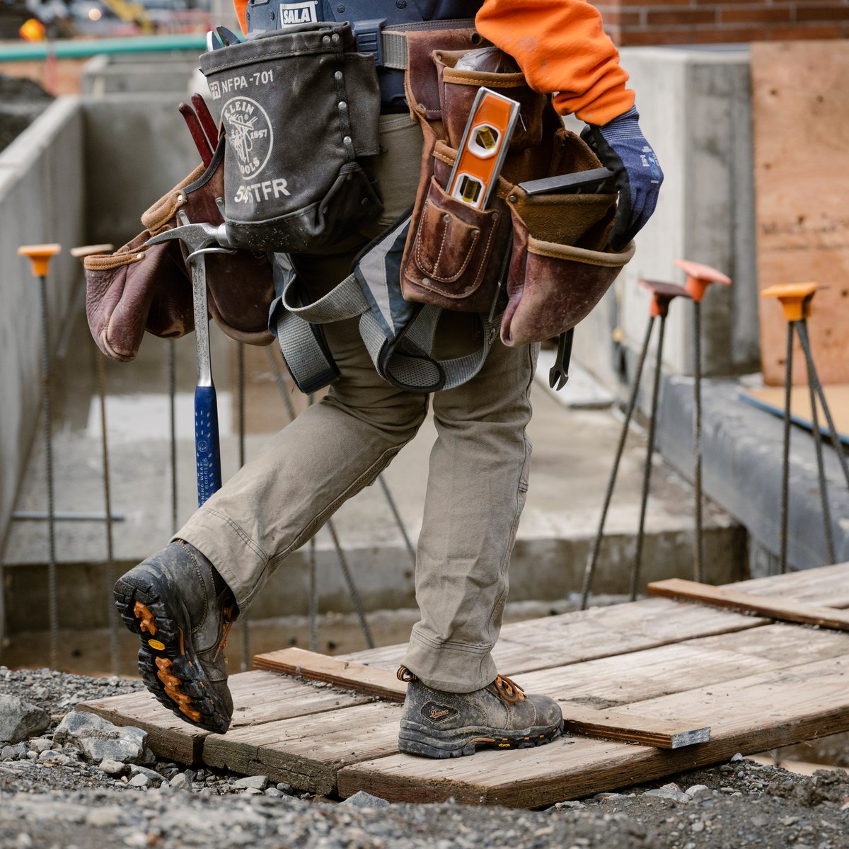 Vicious 4" Brown/Orange Composite Toe (NMT) / Danner Recommended