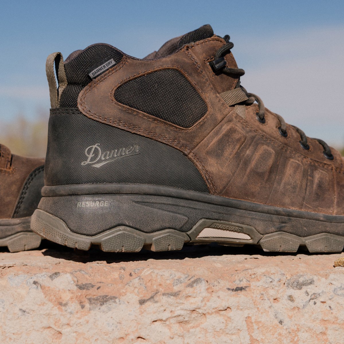 Wheat Ridge Brown/Olive Aluminum Toe / Danner Exclusive
