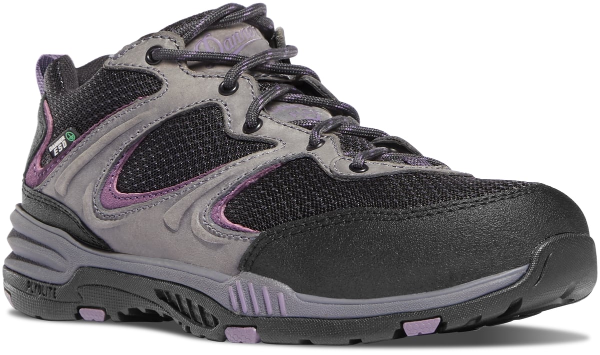 Women's Springfield Low 3" Gray/Purple ESD Composite Toe (NMT) / Danner Everyday