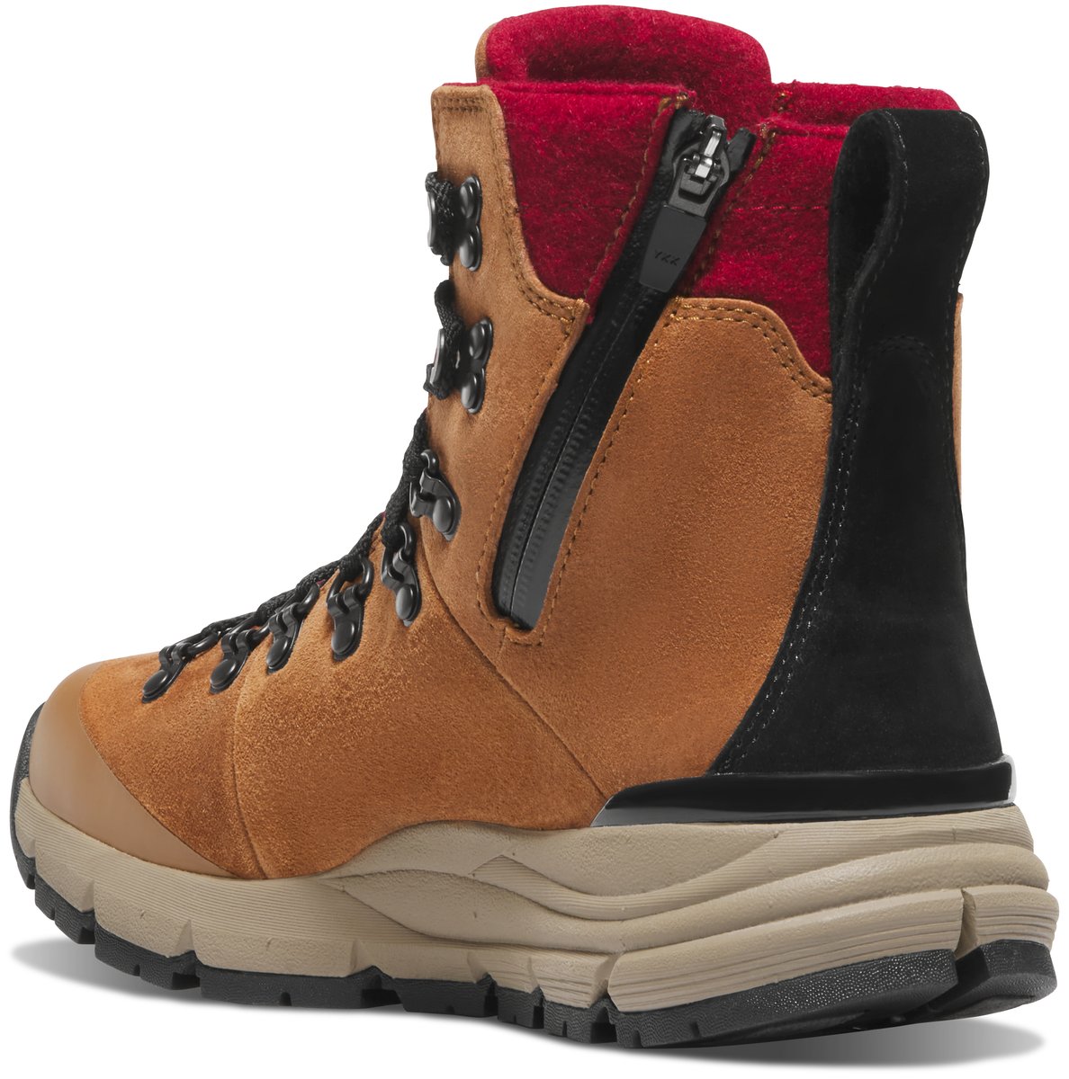 Arctic 600 Side-Zip Brown/Red Felt 200G / Danner Value