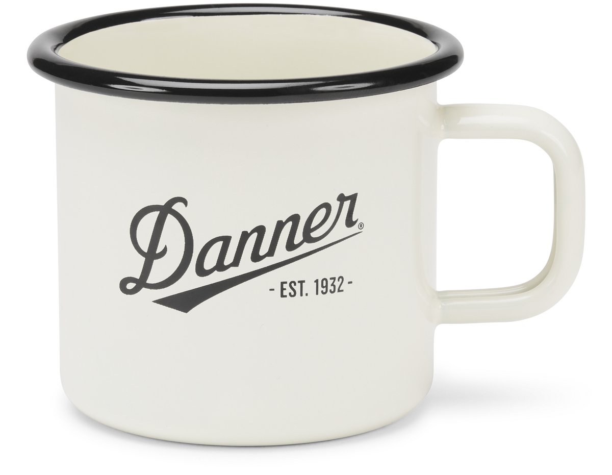 Enamel Camp Mug 12oz  Cream / Danner Featured