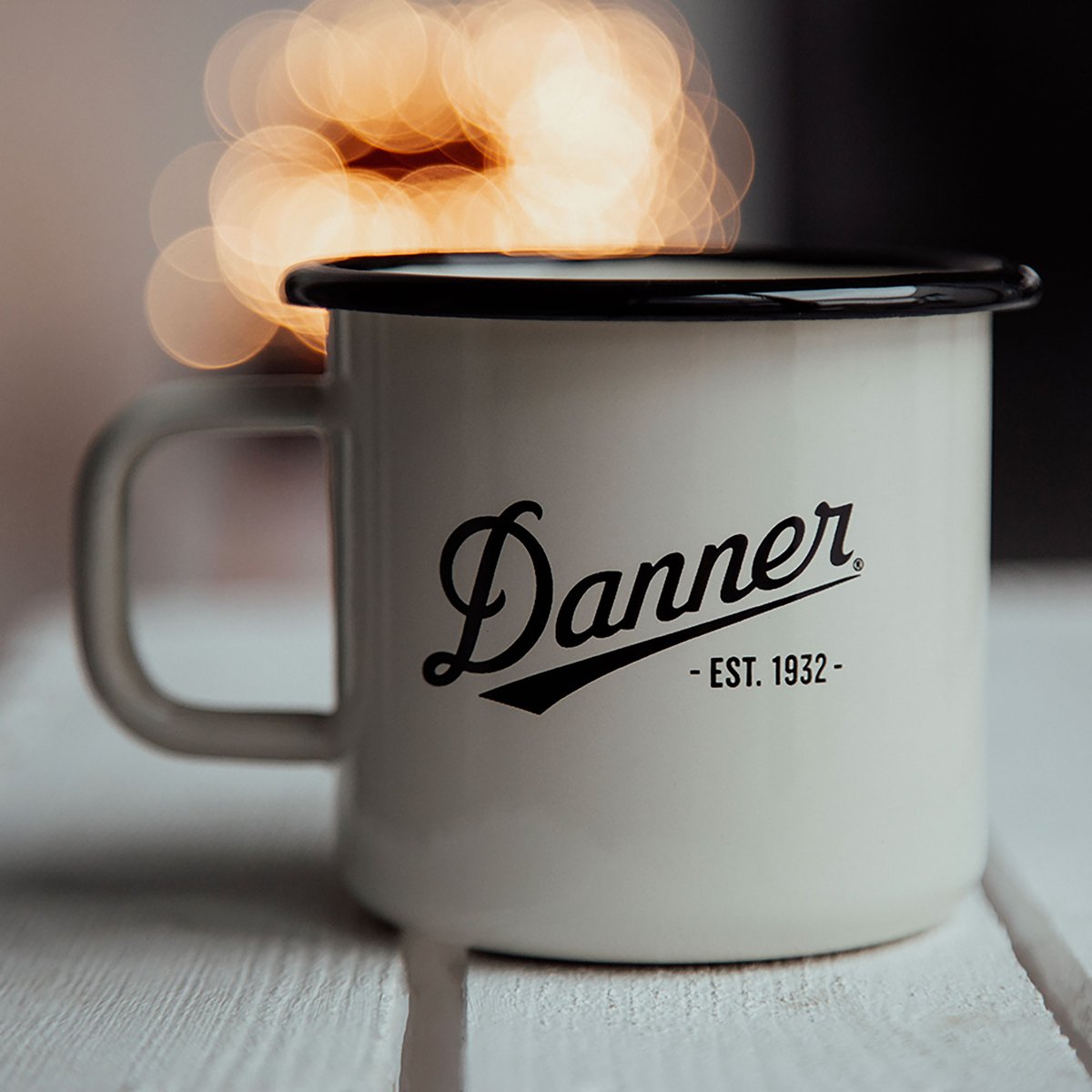 Enamel Camp Mug 12oz  Cream / Danner Featured
