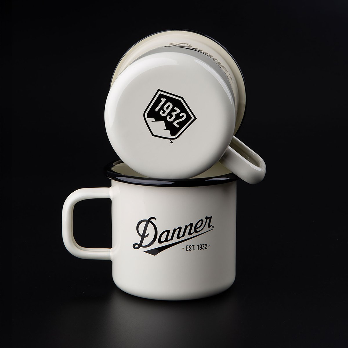 Enamel Camp Mug 12oz  Cream / Danner Featured