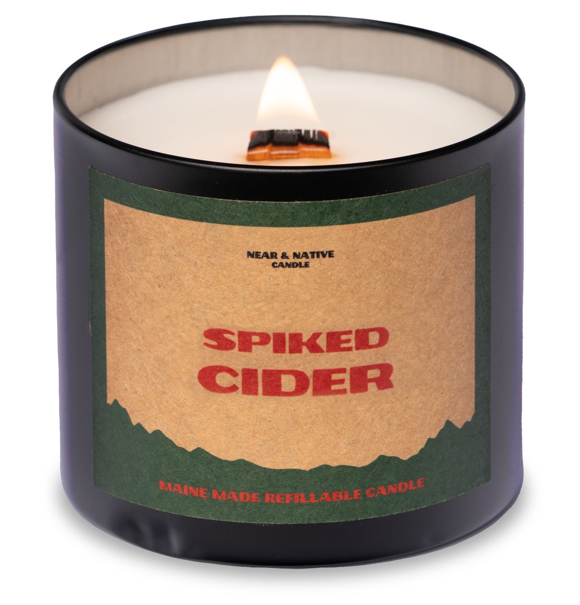 Near & Native Candle 10oz Spiked Cider / Danner Popular